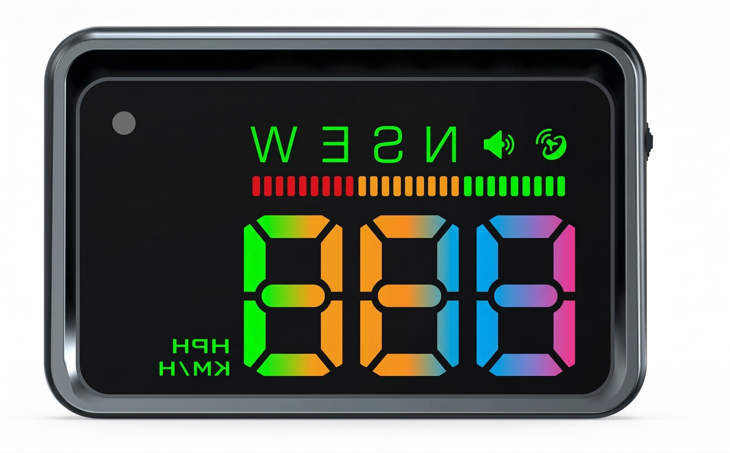 Velocímetro Frontal Para Parabrisas